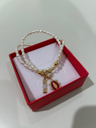 Collana di perle irregolari