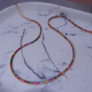 Choker rainbow