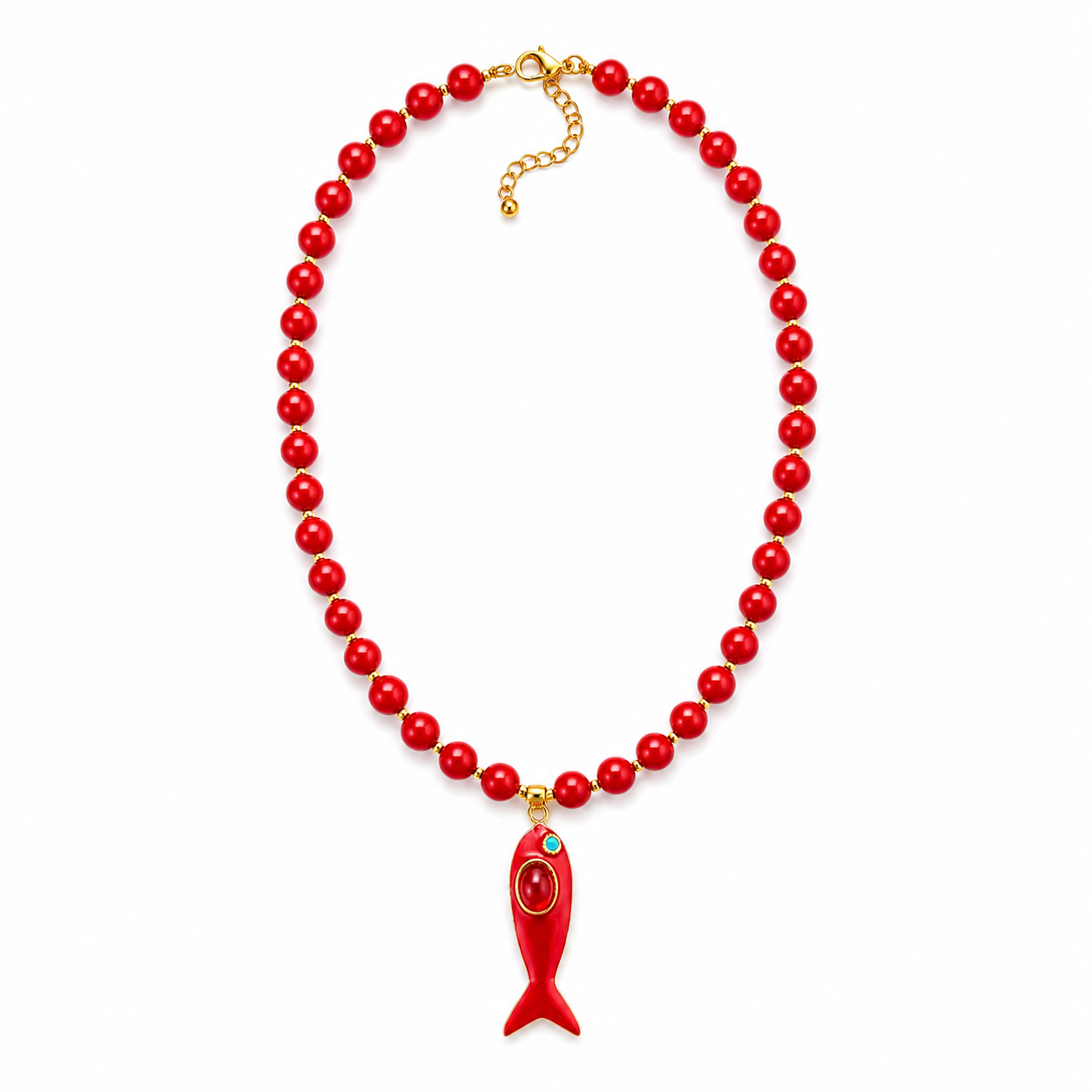 Collana Pesciolino Rosso