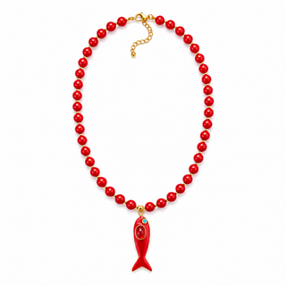Collana Pesciolino Rosso