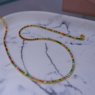 Choker rainbow