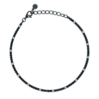 Mini tennis nero brunito alternato