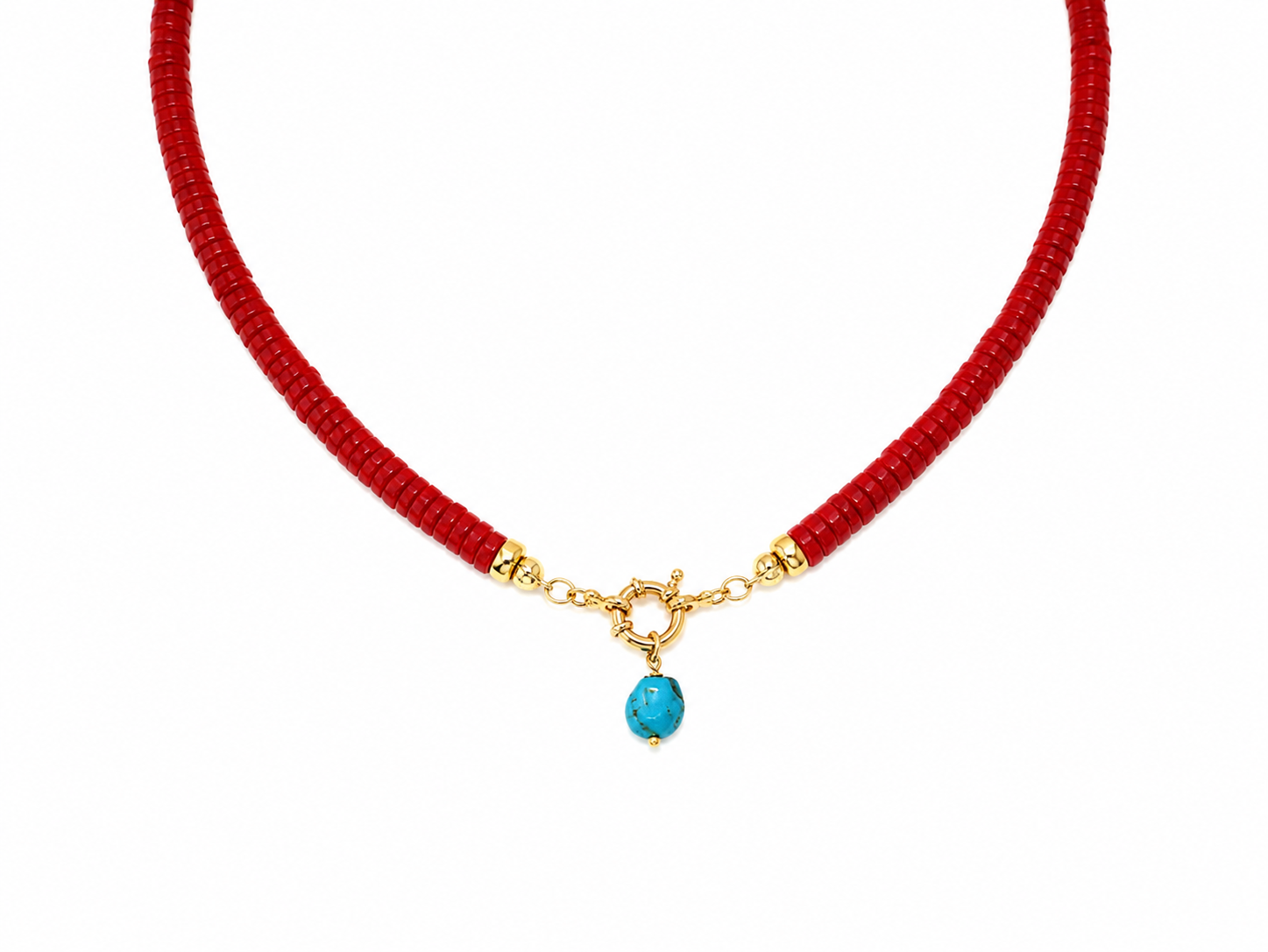 Giada Rubellite- charm turchese in omaggio