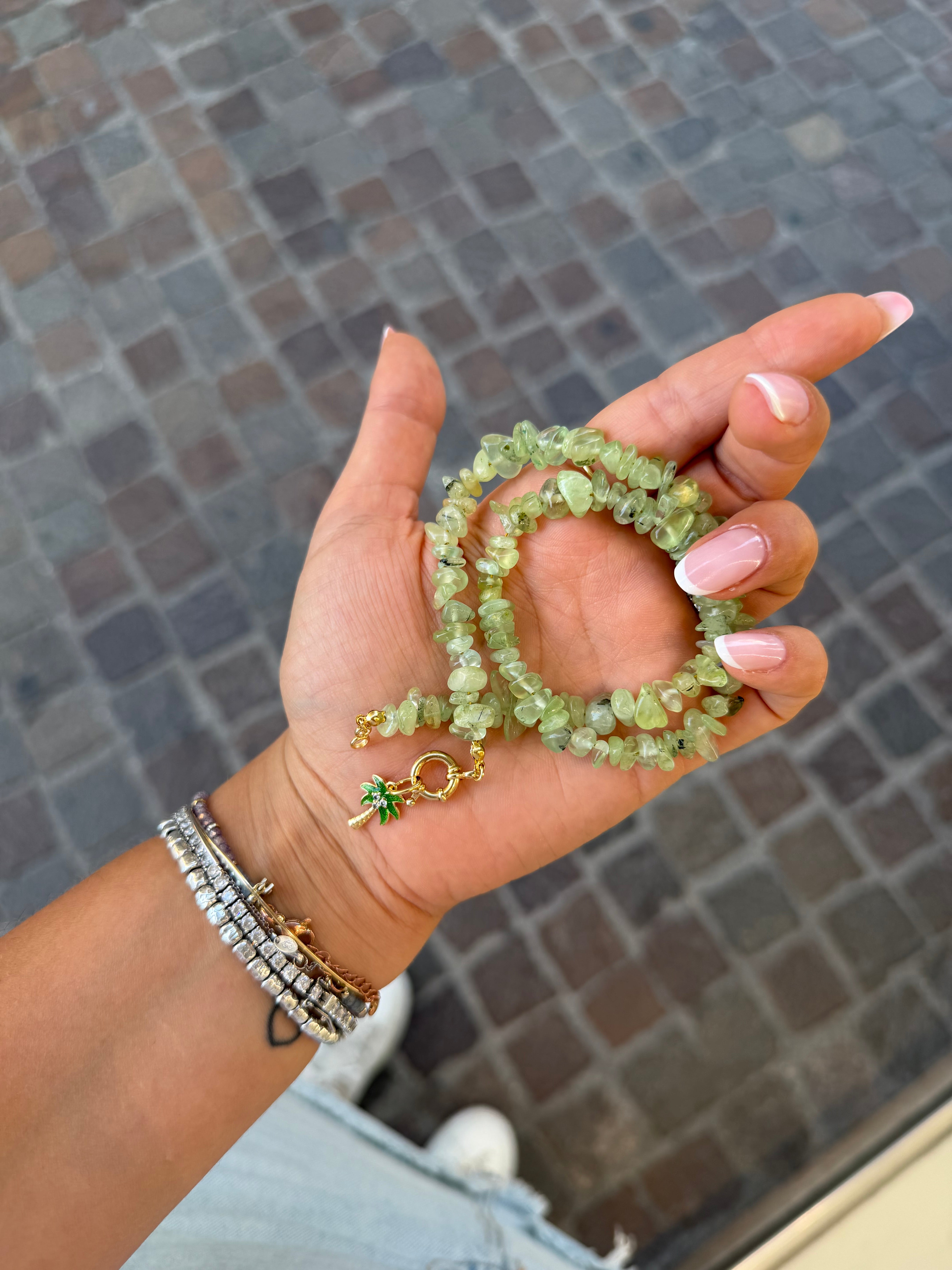 Collana Gemstone Verde