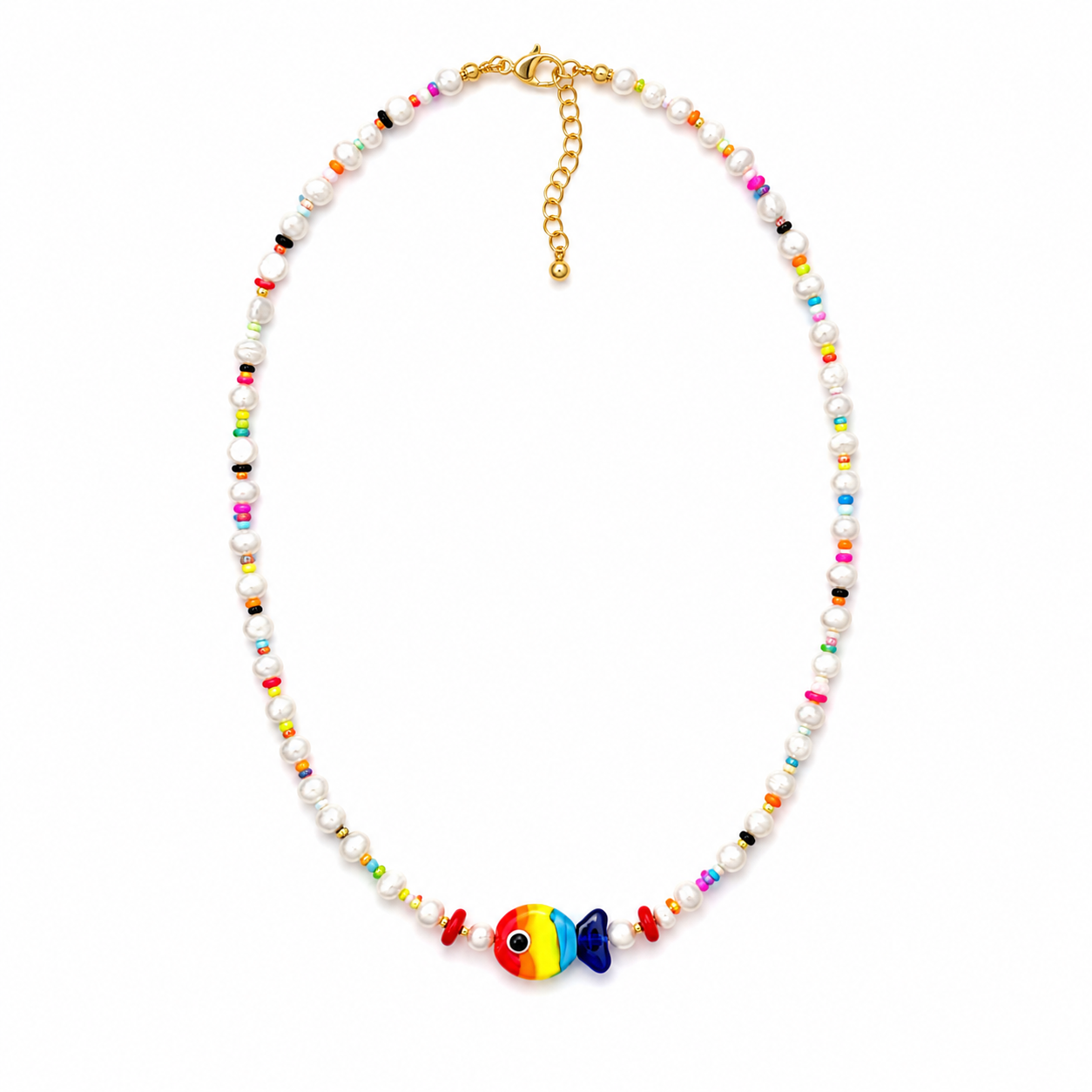 Collana Rainbow Fish