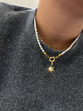 Collana di perle irregolari