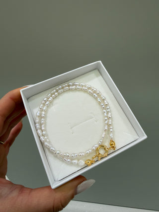 Collana di perle irregolari