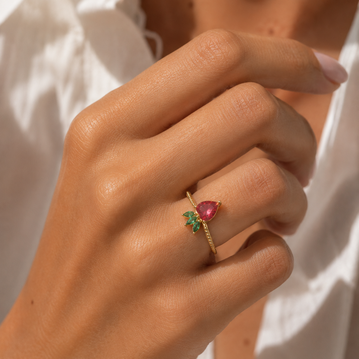 Anello fragola