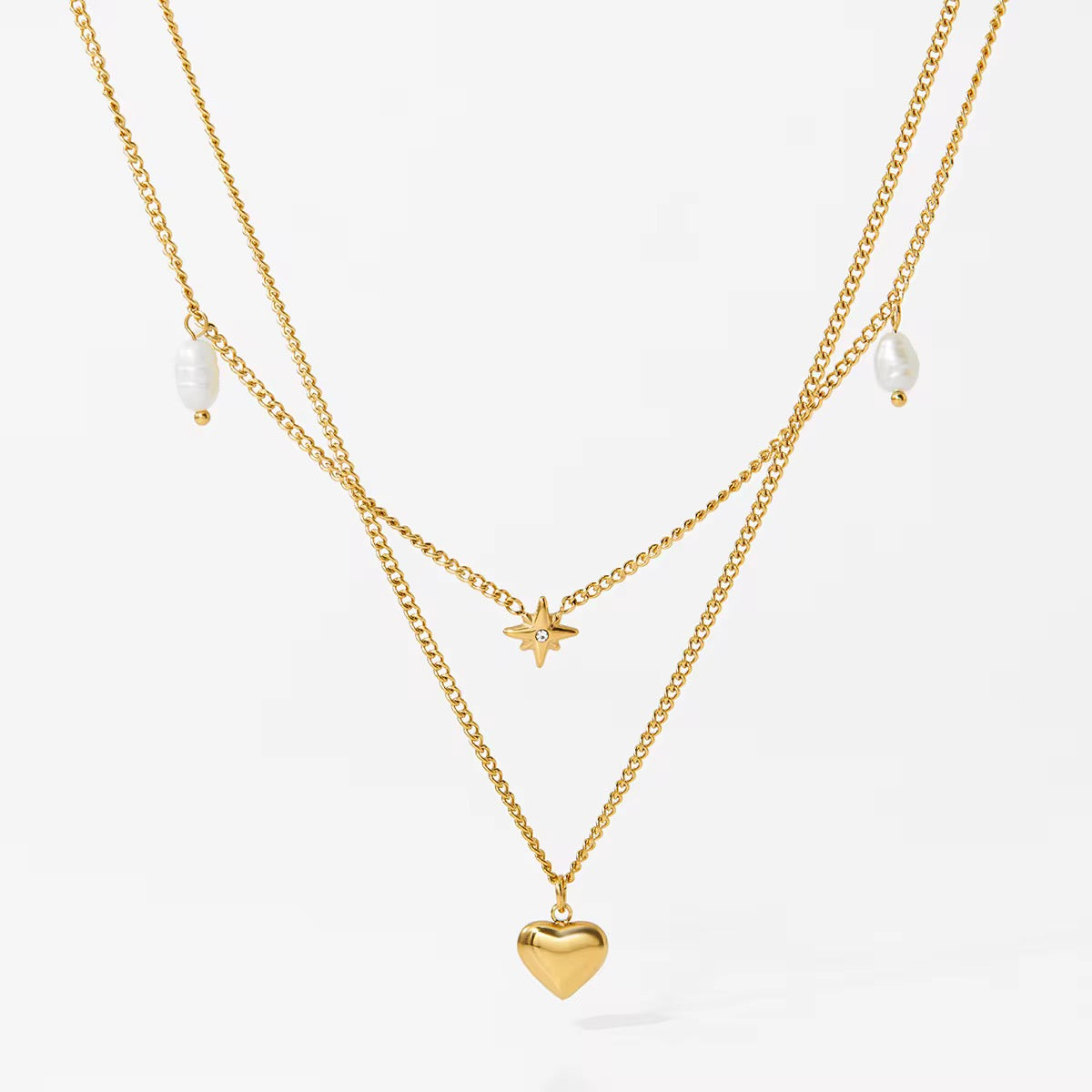 Girocollo love pearl
