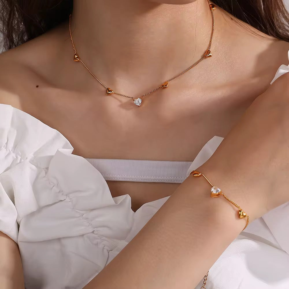 Girocollo cuori