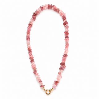 Collana Quarzo Rosa