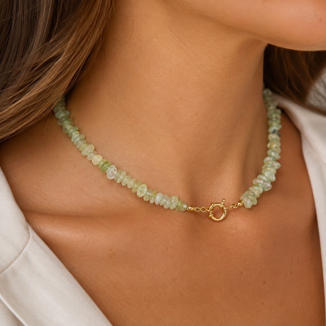 Collana Gemstone Verde