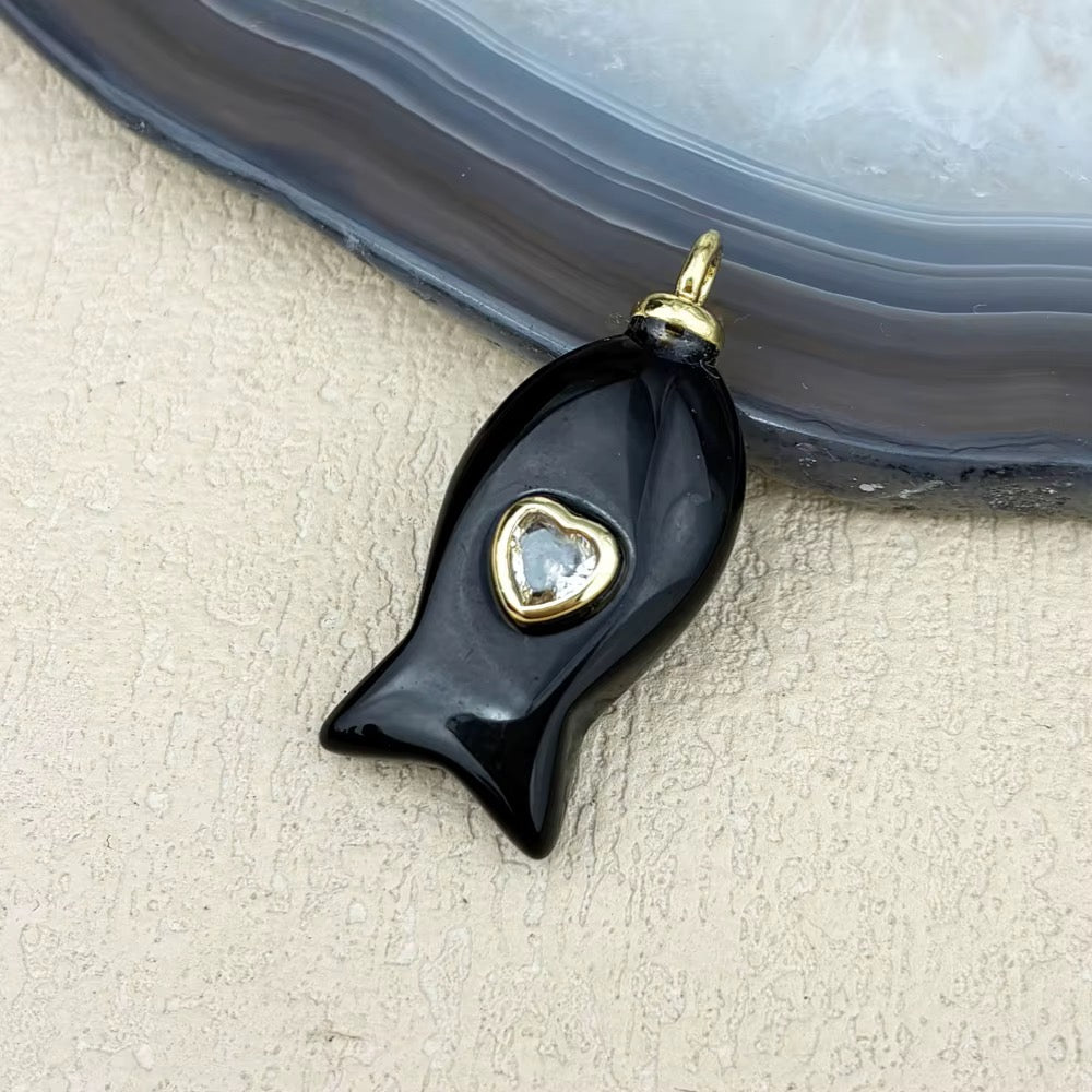 Charm Pesciolino Cuore