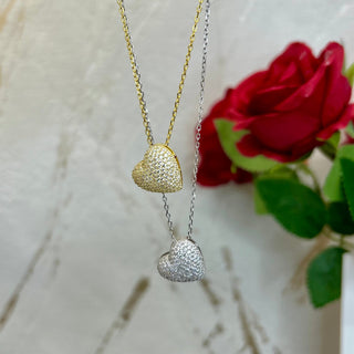 Cuore pavè - Shine gioielli