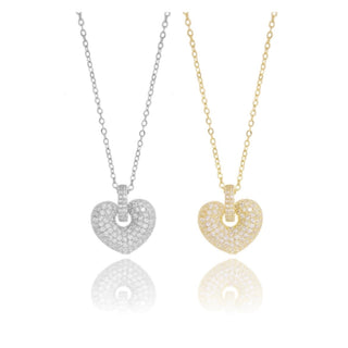 Cuore pavè - Shine gioielli