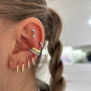 Mini hoop 8mm - Shine gioielli