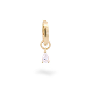 MONO - ORECCHINO MINI HOOP DROP - Shine gioielli