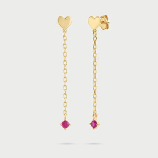 Orecchini catenella Line - Shine gioielli