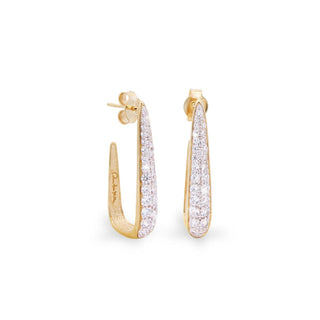 ORECCHINI LADY TALL PAVÈ - Shine gioielli