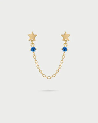 Orecchino double lobo - Shine gioielli