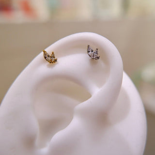 Piercing fogliolina - Shine gioielli